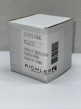 Kichler 15557 Plug-In Mechanical Timer for Plus or Professional - Black